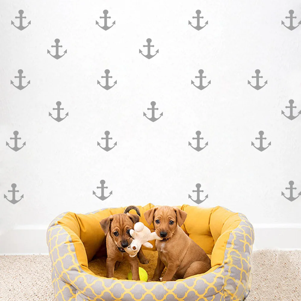 DIY декоративные якоря настенные стикеры виниловые художественные наклейки для