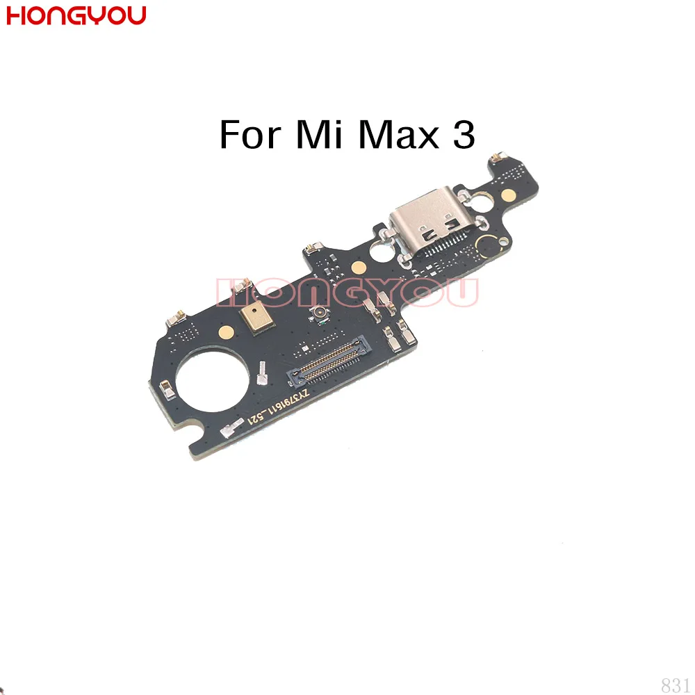 USB плата для зарядки док-станция разъем гибкий кабель Xiaomi Mi Max 3 | Мобильные