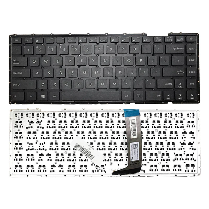 Новая Клавиатура ноутбука США для ASUS X442 X442UA X442UR A442 английская клавиатура |