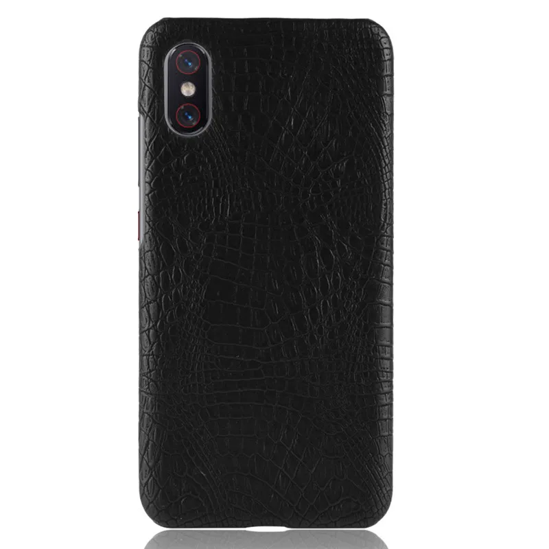 Чехол для Xiaomi Mi 8 Pro 8Pro из искусственной кожи с рисунком крокодила, задняя крышка, ремешок для глобальной версии.