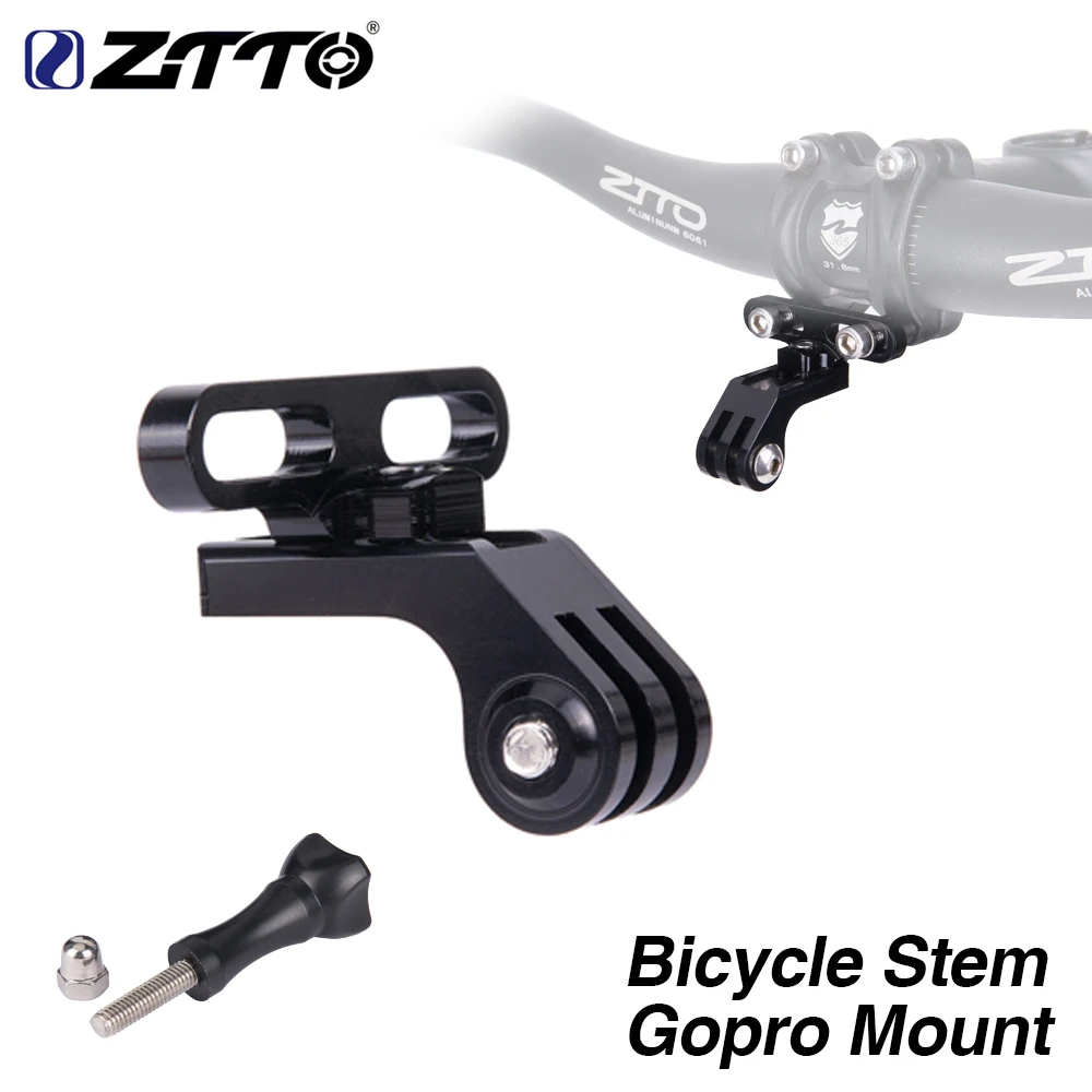 ZTTO 1 шт. высокопрочный велосипедный стержень Gopro Крепление легкий CNC держатель Универсальный адаптер для XC AM MTB Горный Дорожный велосипед