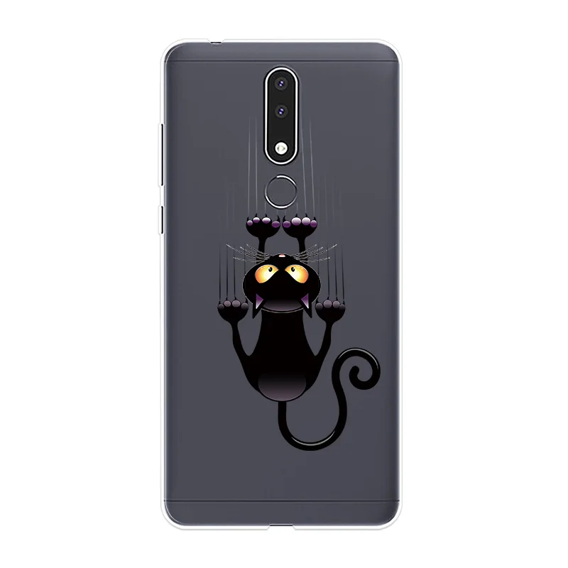 Phone Case For Nokia 1 2 3 5 6 7 8 Soft Cover Cute Dog Cat Silicone Fundas 2.1 3.1 5.1 6.1 Plus 7.1 8.1 case |
