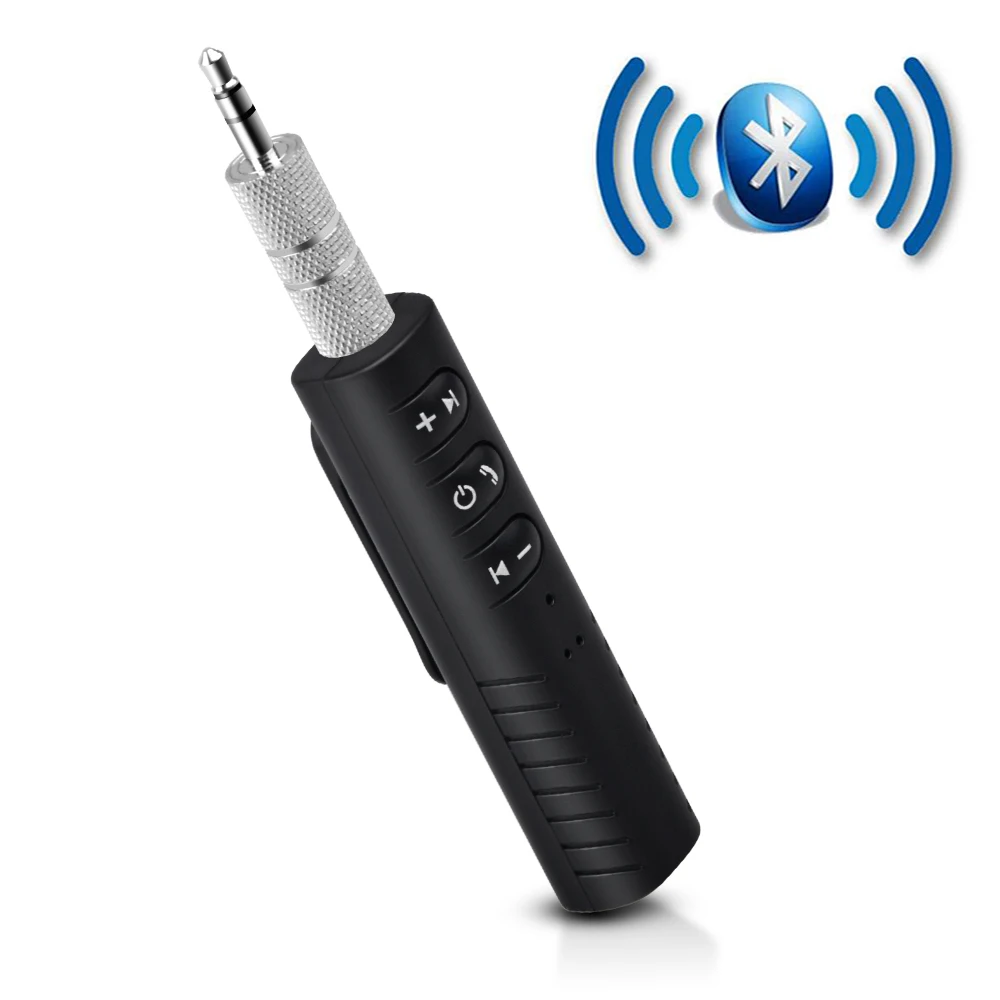 Ihens5 клип on беспроводной Bluetooth приемник 3 5 мм разъем аудио музыкальный адаптер с