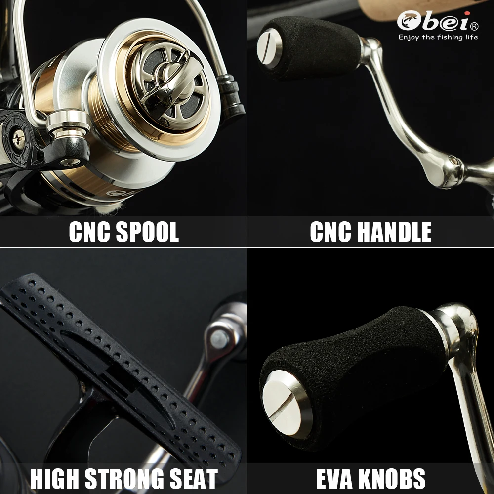 Рыболовная катушка для спиннинга 8 кг максимальная тяга пресной воды 2000 10