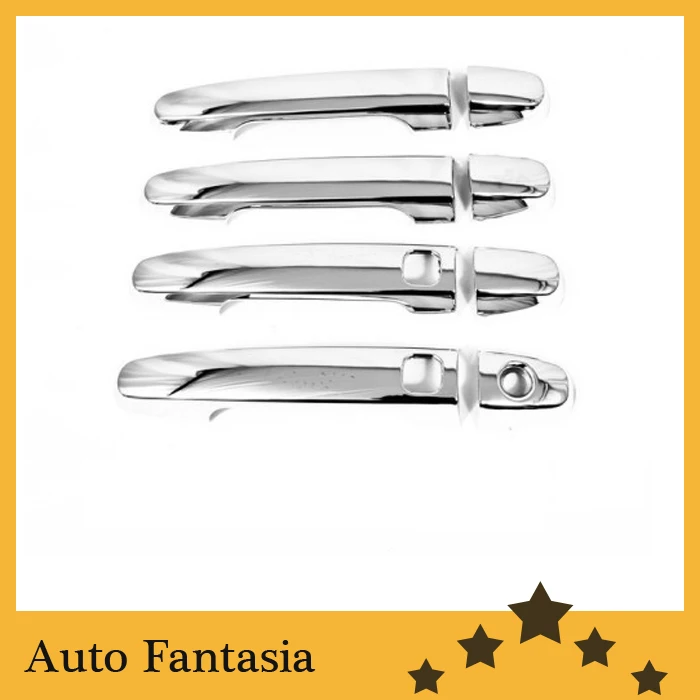 

Chrome Door Handle Cover with Keyless Access for Toyota Yaris Hatch / Vios Sedan 05-09 -Free Shipping