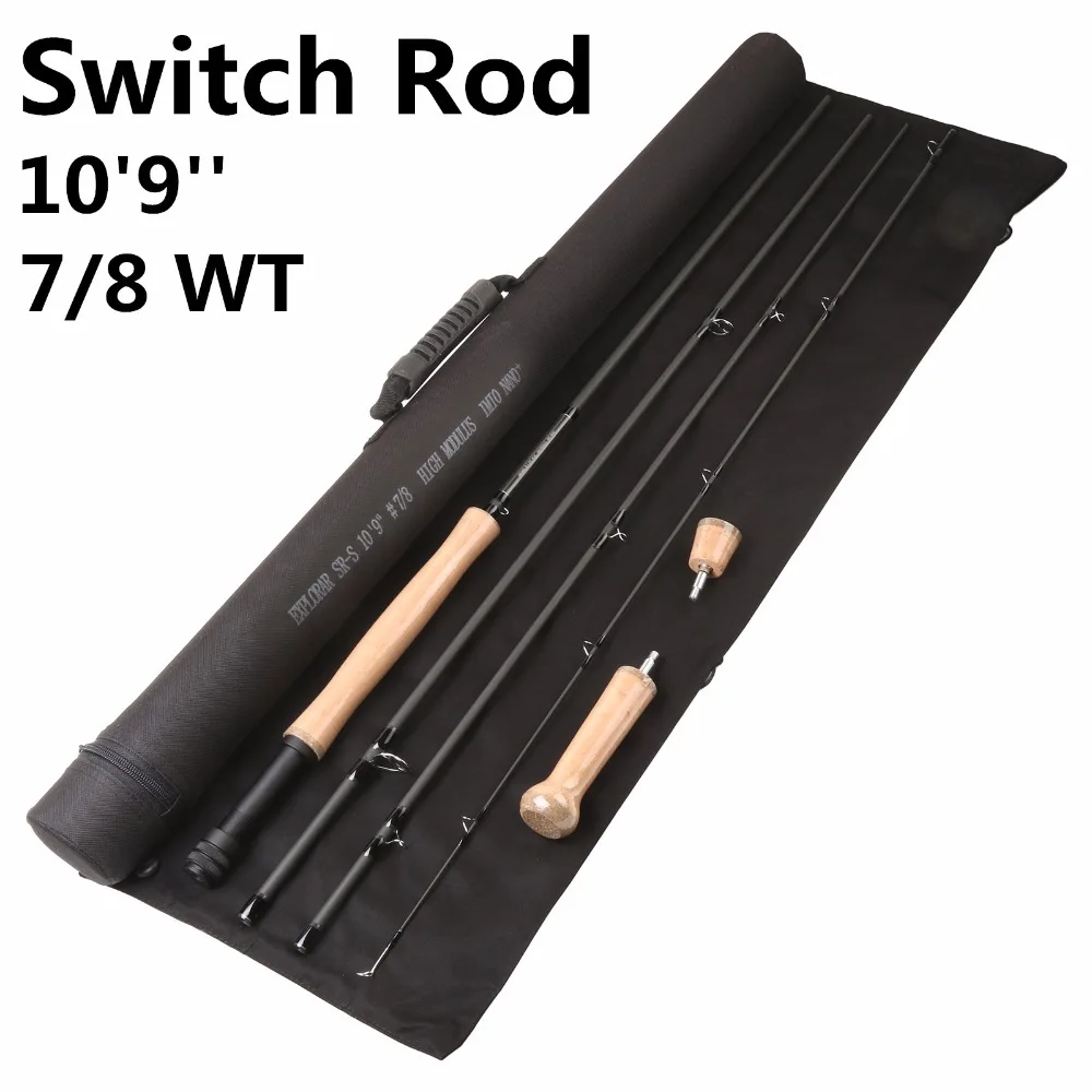 Maximumcatch переключатель Fly Удочка Nano Carbon среднего действия 10.9FT 7/8WT 4 шт. Rod Rod|nano fly rod|fly