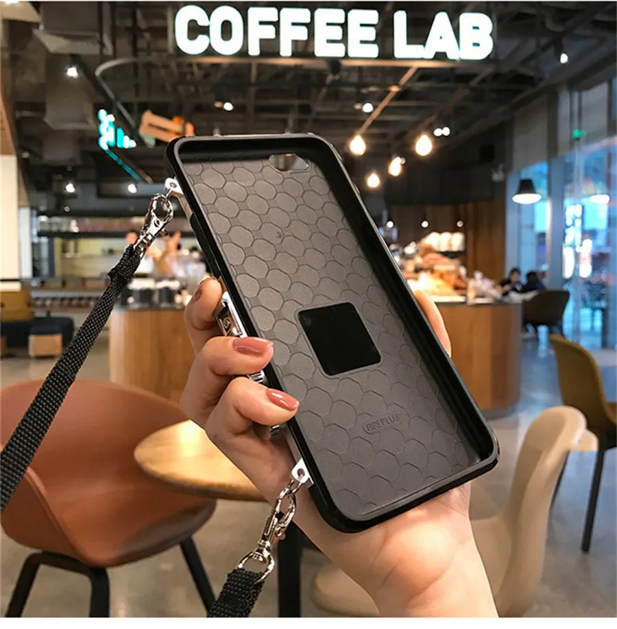 Модный силиконовый чехол для камеры чехлы iPhone7 7plus 3D защитный мобильного телефона