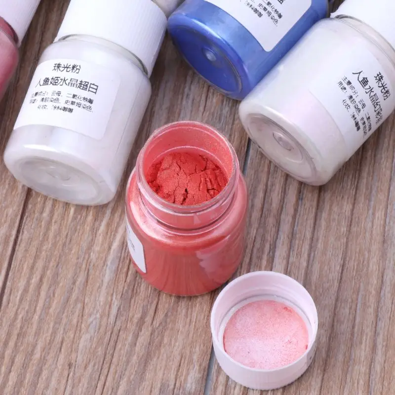 

Silicone Mold Tool Resin Dye Powder Mica Pearl Pigments Colorants Crystal Mud Resin Jewelry Making Accessories