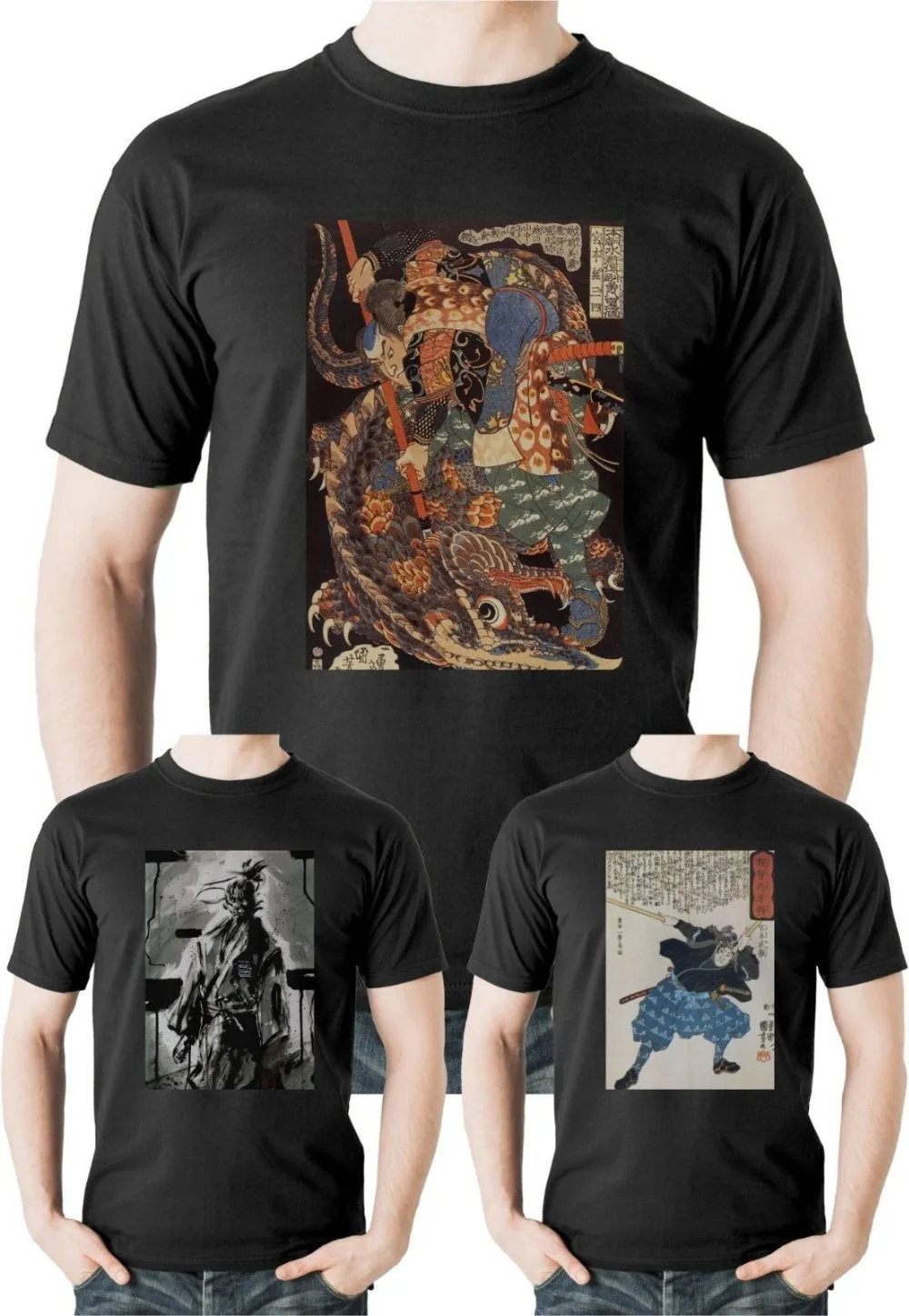 

Miyamoto Musashi Samurai Sword Katana Japan Ronin Samurai Warrior Martial Arts t-Shirt Clothing Tee new Fashion Brand Street