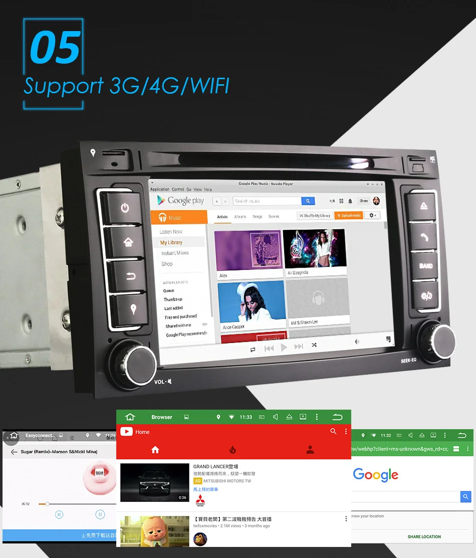 Eunavi Автомобильный мультимедийный плеер Android 9 gps 7 дюймов 2 DIN авторадио для VW/Volkswagen/Touareg Wifi fm-радио USB DVR 7056 PX30