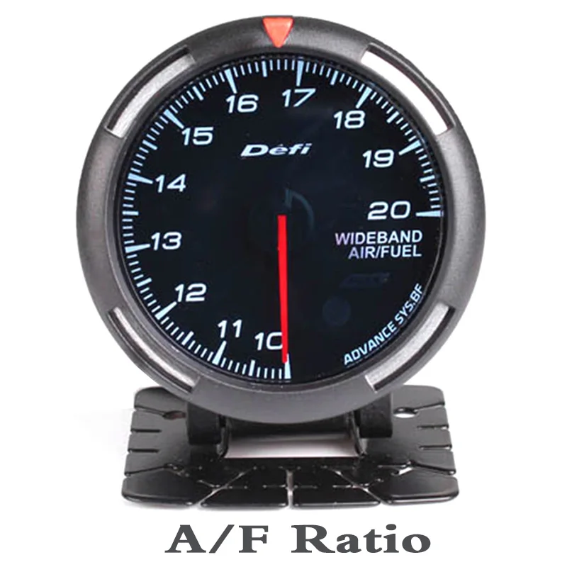 Air fuel ratio Df Advance BF 2,5 дюймов 60 мм 7 цветов шаговый двигатель электронный датчик турбо температура воды масла пресс масла AFR EGT автоматический датчик - Цвет: Air fuel ratio