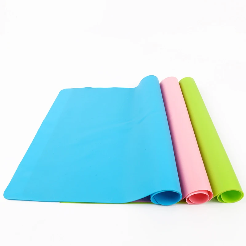 50*40cm Large Non Slip Silicone Food Place Dinning Mat Kids Pad Baking Liner Cup Coaster Placemat Kitchen Bakeware Table | Дом и сад