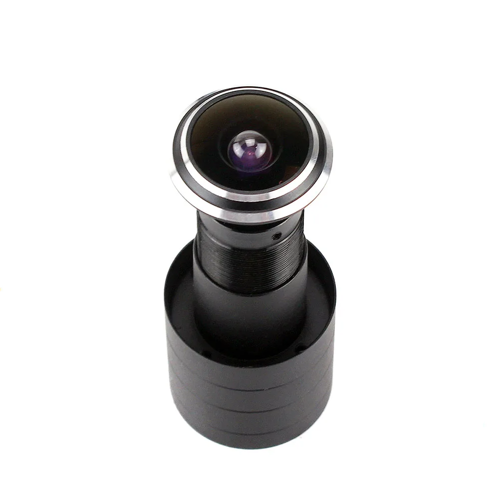 Ip-камера Onvif 1080P PoE внутри помещений, сетевая ip-камера с отверстием для двери, H.264 1,78 мм объектив, широкий угол 140 градусов, мини глазок, ip-камера