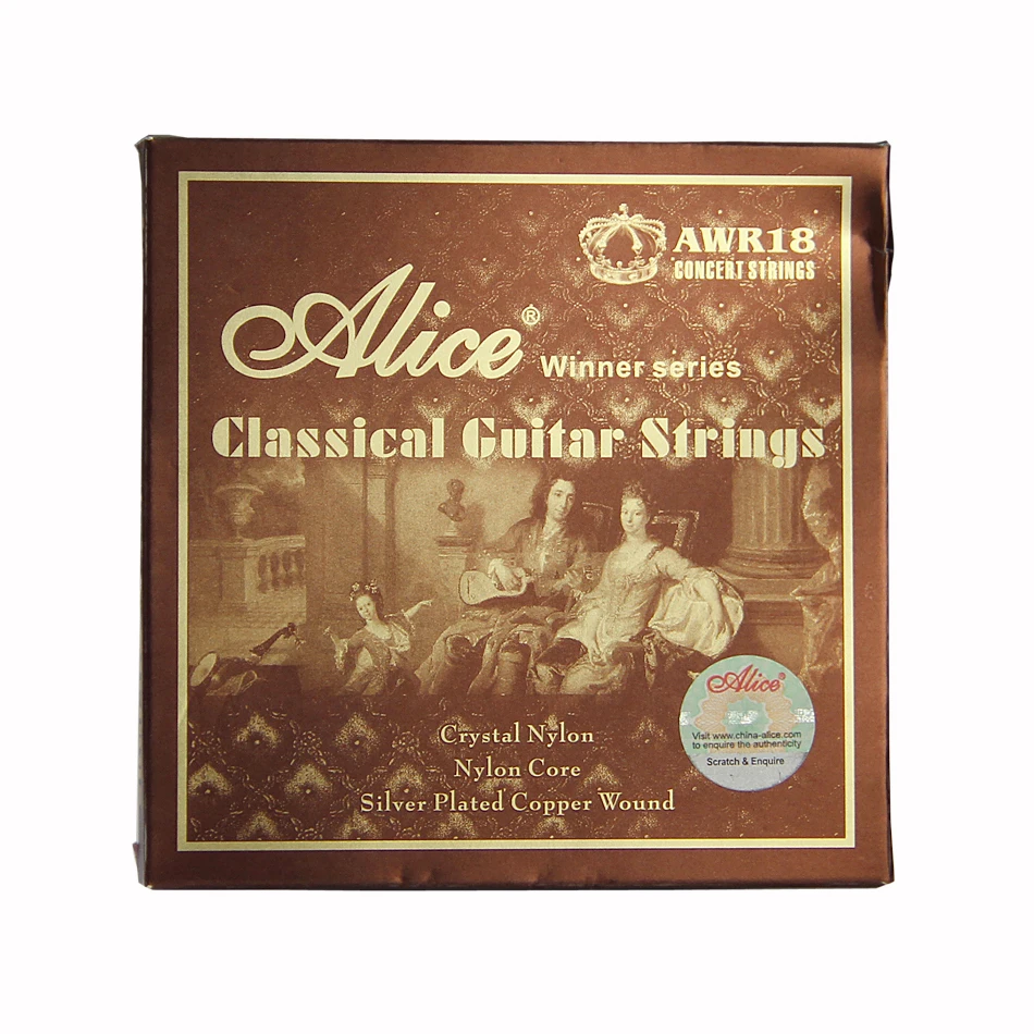 Струны для классической гитары Alice AWR18 5 комплектов|Детали и аксессуары гитар| |