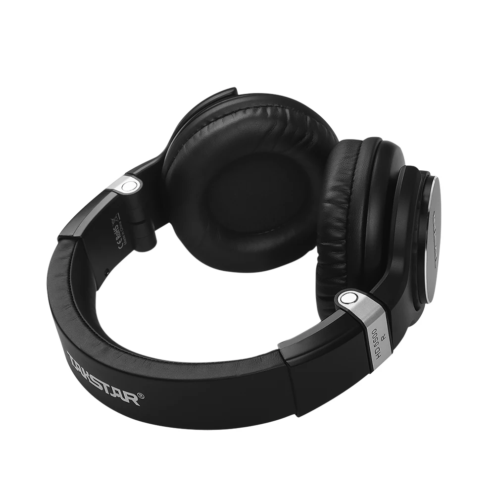 TAKSTAR HD 5500 Накладные Наушники Профессиональные студийные DJ наушники с шумоподавлением Проводная гарнитура для прослушивания музыки
