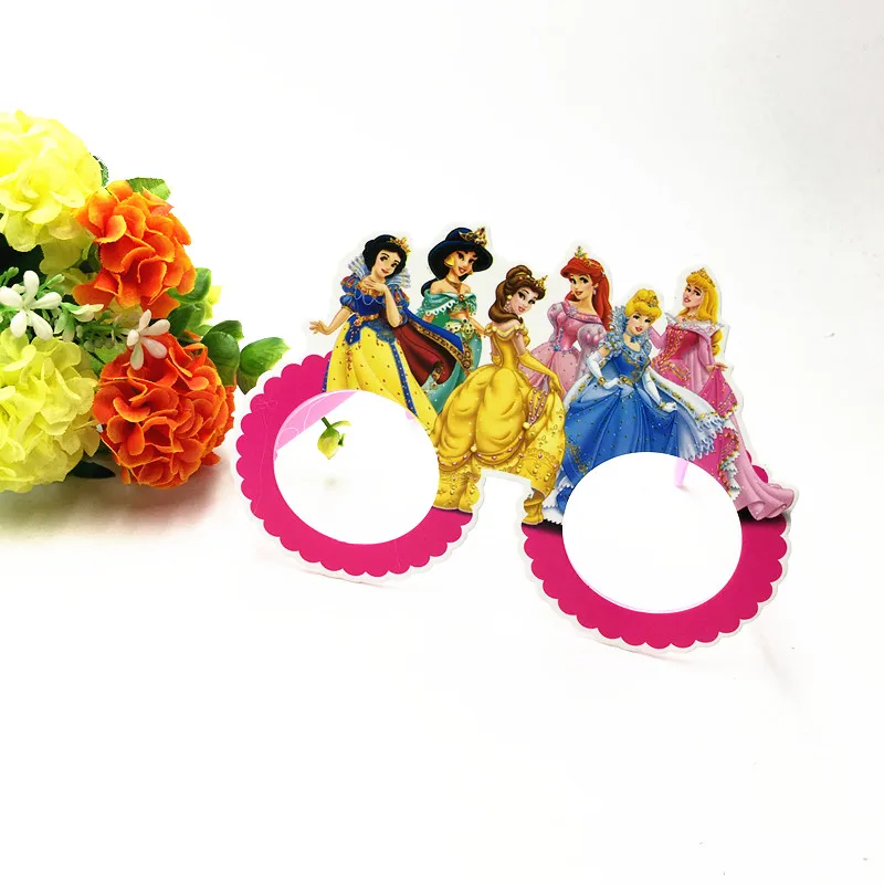 1 пара пластиковых очков для принцесс вечерние детские очки душа Вечерние Маски