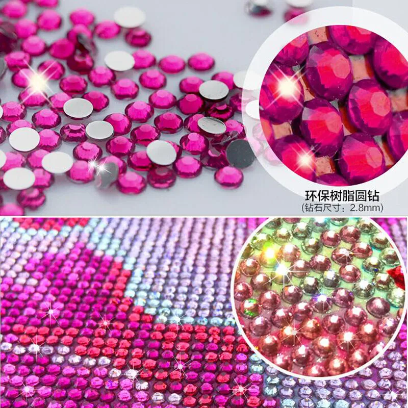 5D DIY Алмазная картина вышивка крестиком рай для животных набор круглый горный