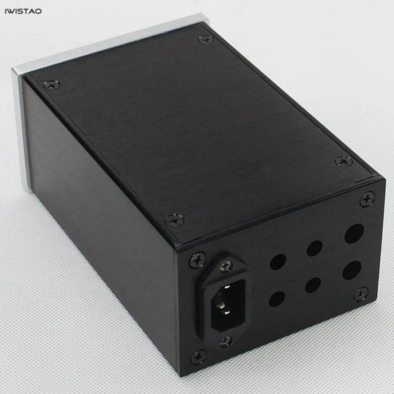 Iwistao ламповый усилитель Wi-Fi корпус W100* D160* H70mm весь Алюминий без отверстий черный/серебристая панель