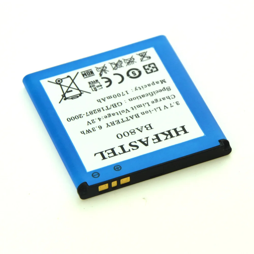 HKFASTEL Новый BA800 литий ионный мобильный телефон Батарея для sony Xperia S/sony Ericsson Nozomi/Arc