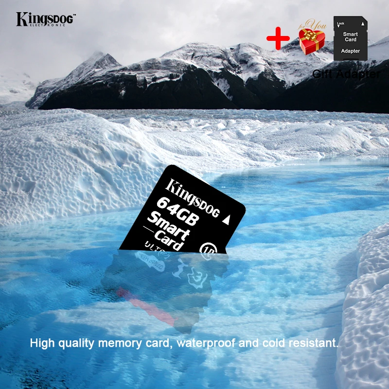 KINGSDOG высокая скорость класс 10 micro sd карта 128 Гб памяти 64 ГБ 32 мини флэш 256 с