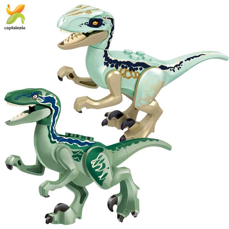 Детский пластиковый конструктор Мир Юрского периода 8 шт./компл. | Игрушки и хобби