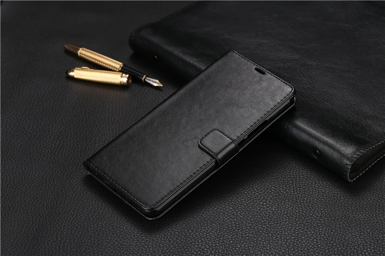 Мягкий чехол из ТПУ для Xiaomi mi Max 3 2 mi x 3 Чехол-книжка для mi CC9 Pro CC9e Red mi Note 8 Pro 7 3 Red mi 8A 7 6A mi 9 Se 9T mi 9 Lite - Цвет: Черный