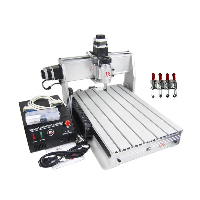 

YOOCNC ball screw wood router 4axis cnc 3040 engraving machine