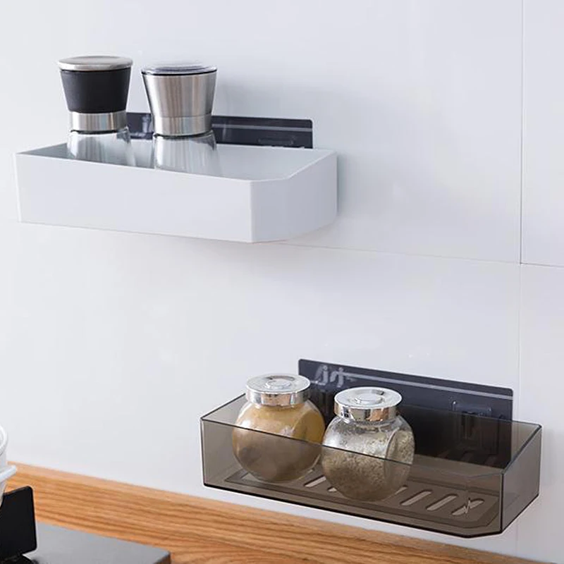 Стойка для хранения Бесплатная перфорированная настенная полка ванной туалет