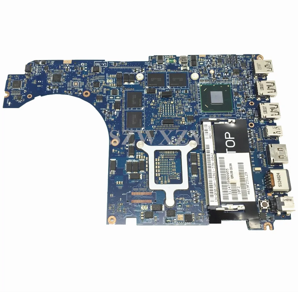 Для Dell XPS 15 L521X материнская плата для ноутбука CN-0M0YWH M0YWH LA-7851P с I7-3540M процессором GT640M