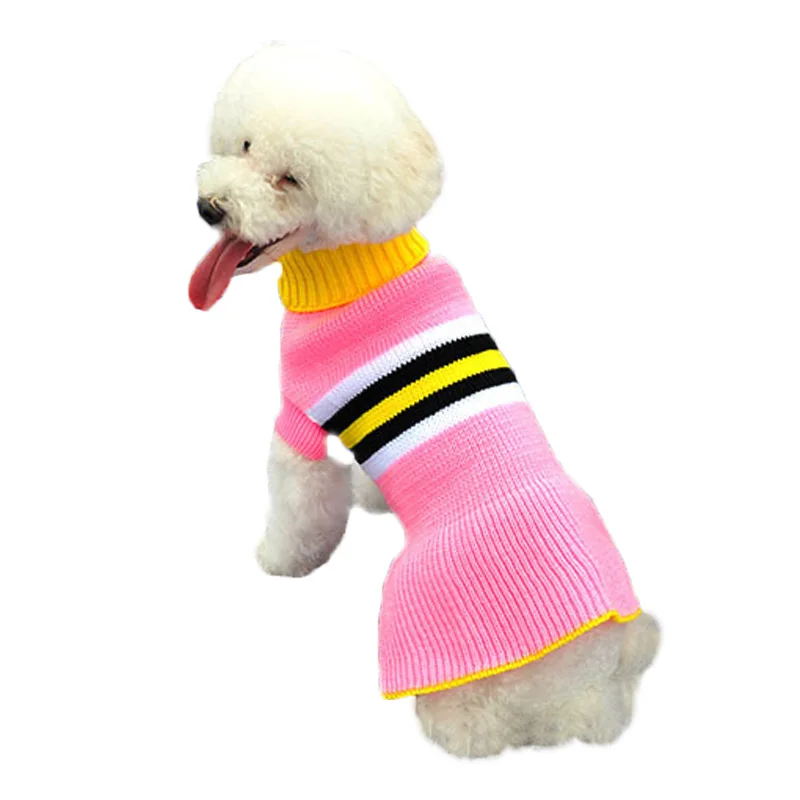 Шерстяное платье-свитер с принтом теплое осенне-зимнее вязаное платье