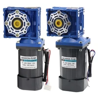 ac220v 200w nmrv40 worm gear motor forward and reverse suitable for mechanical equipment power tools conveyors diy etc