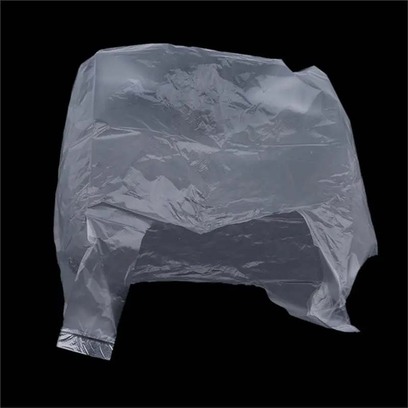 Новый Популярный полезный пластиковый пакет для покупок 100 шт. прозрачный