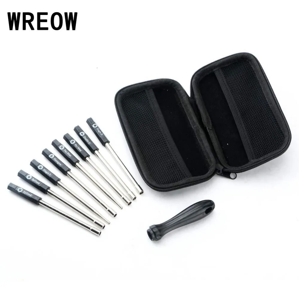 

8pcs/set Quick Easy Tune 2 Cycle Carburetor Adjustment Tool Hexagon Hex Socket 7/21-Teeth Splined Screwdriver Tool Set