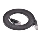 Сетевой кабель CAT6 из чистой меди, плоский UTP Ethernet-Кабель 50 шт.лот, 10 м 33 фута, соединительный LAN-кабель RJ45, черныйбелый цвет