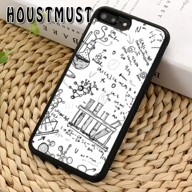 HOUSTMUST Science Chemistry Caffeine Case cover For iPhone 5 5S SE 6 6S 7 8 X XR XS max Samsung galaxy S5 S6 S7 edge S8 S9 Plus |