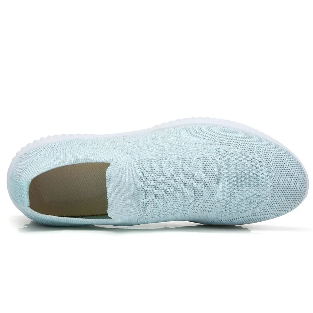 

MIUBU Women Outdoor Mesh Shoes Casual Slip On Comfortable Soles Shoes Sapato Feminino On Casual Woman shoes chaussure femme