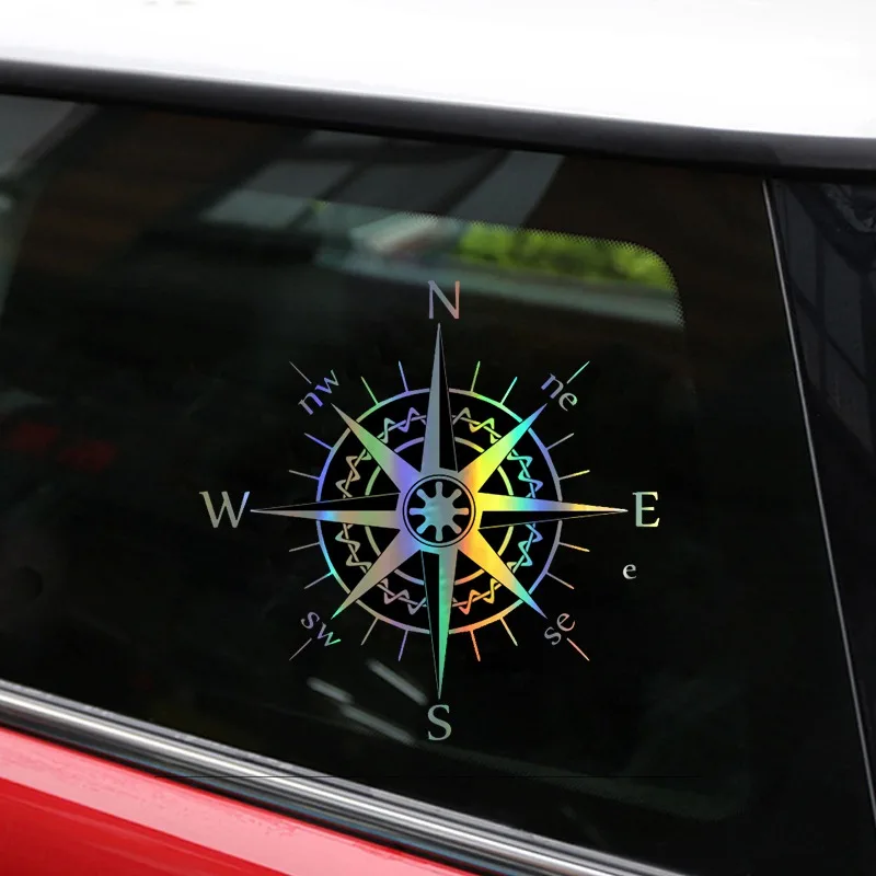 Автомобильная Виниловая Наклейка 16 см * NSWE Compass Wind Rose Bardian забавная наклейка