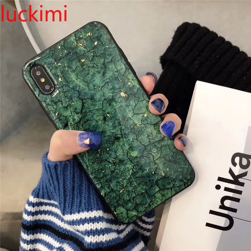 Чехол для Xiaomi Mi 8 Lite SE A2 A1 6X 5X Note Mix 3 2 2s Gold Bling Marble |