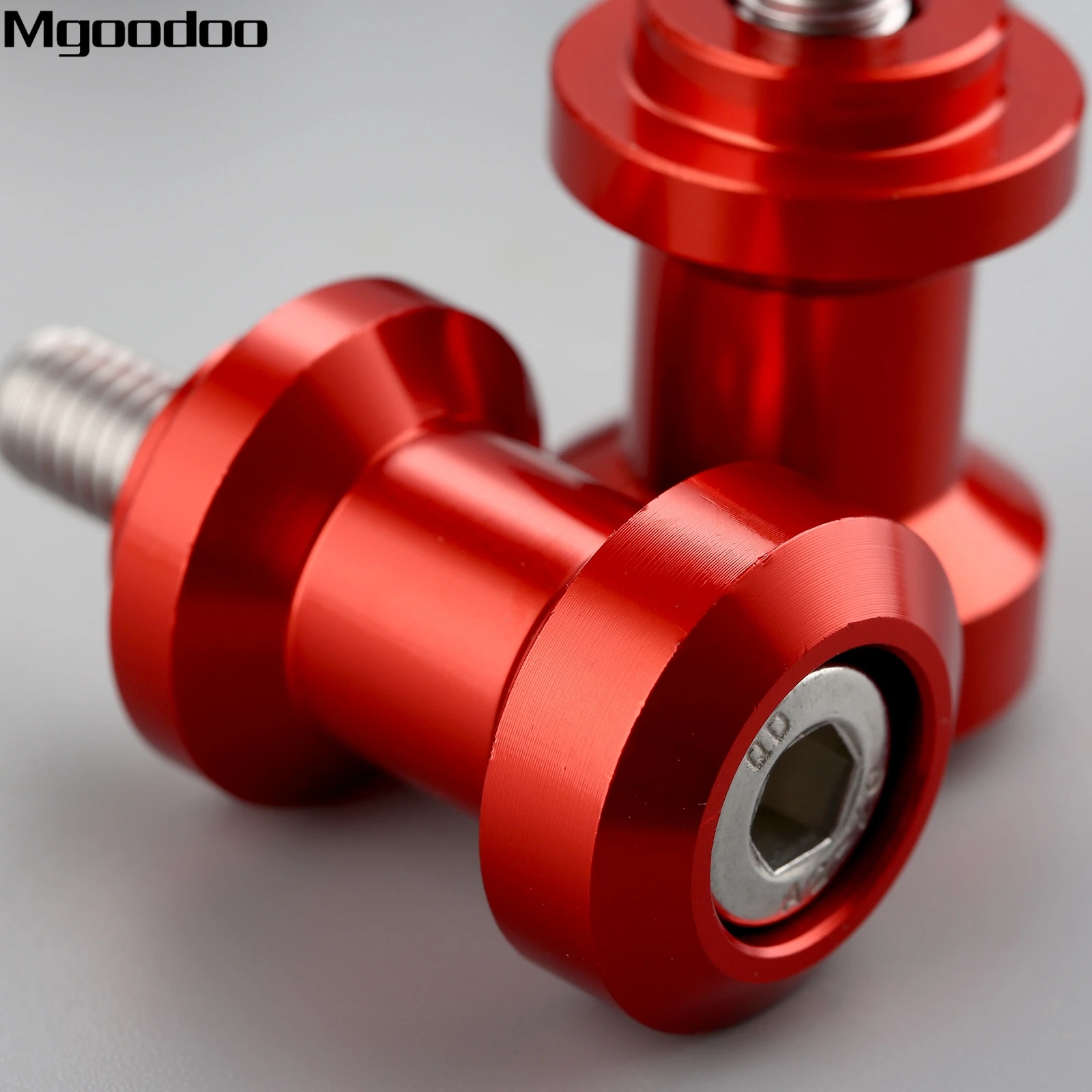 Mgoodoo CNC алюминиевые 8 мм мотоциклетные маятниковые катушки Слайдеры для Honda Suzuki
