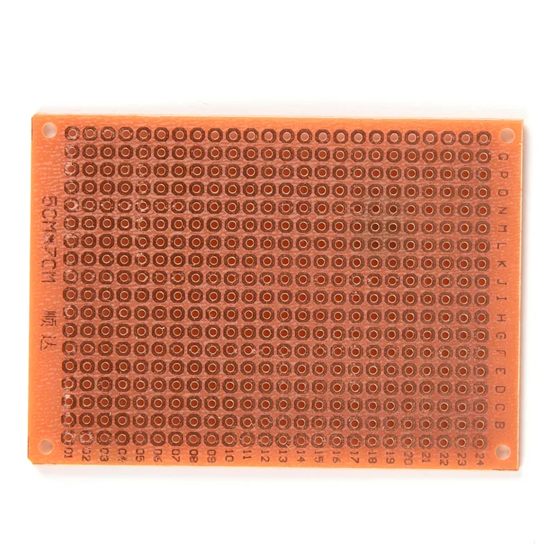 10 шт./лот универсальная плата 5 см x 7 набор прототипов PCB DIY Прототип бумаги