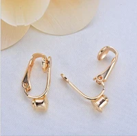 20pcs gold plated earring posts earrings base connector