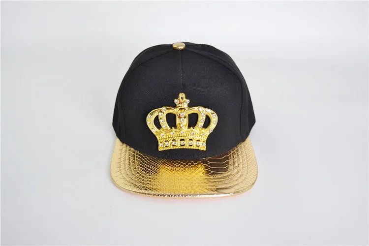 2016 модная кожаная Осенняя брендовая бейсболка в металлическом корпусе