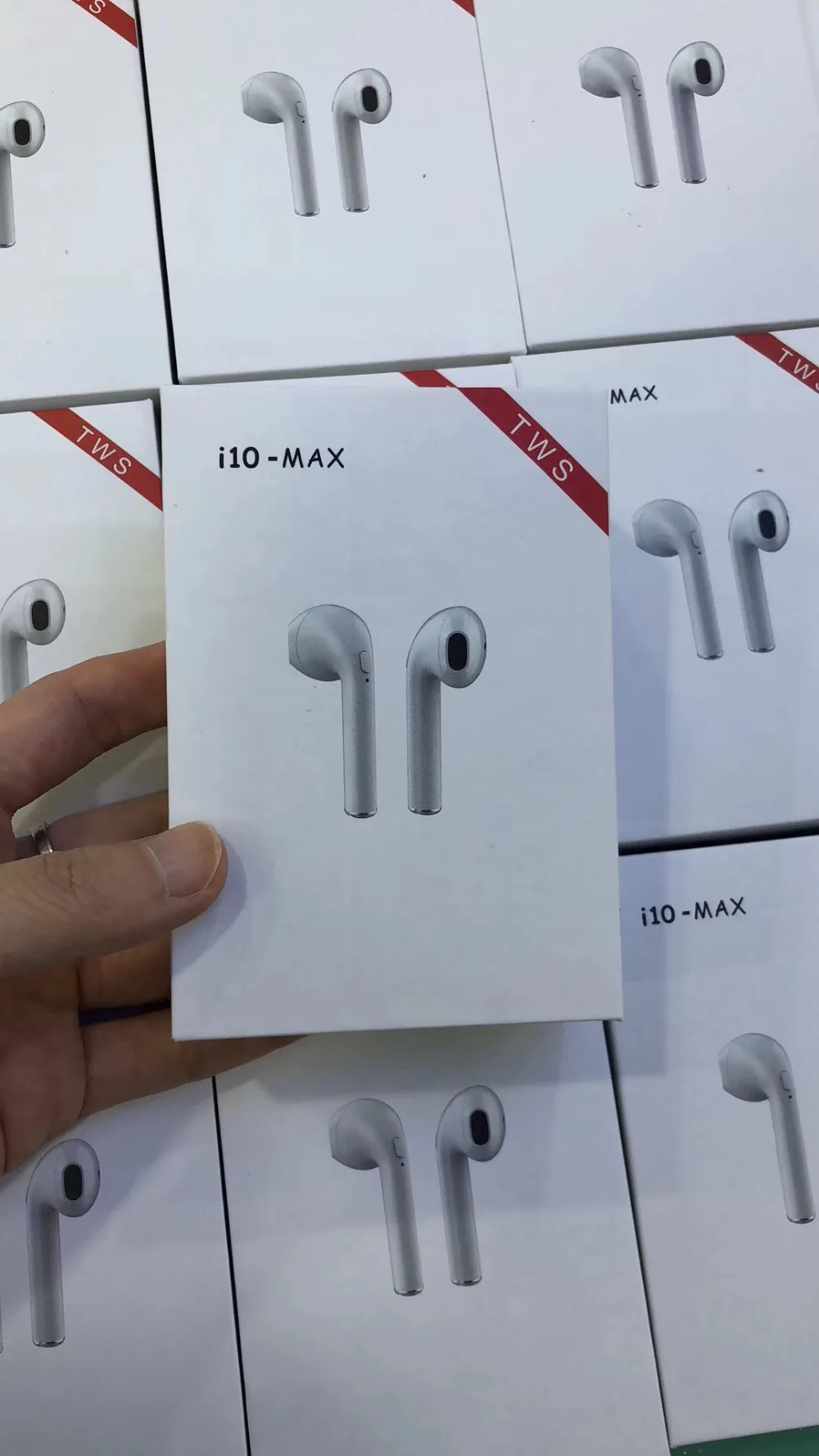 I10-Max TWS наушники мини беспроводная Bluetooth гарнитура двойные наушники с зарядным устройством для Iphone Android