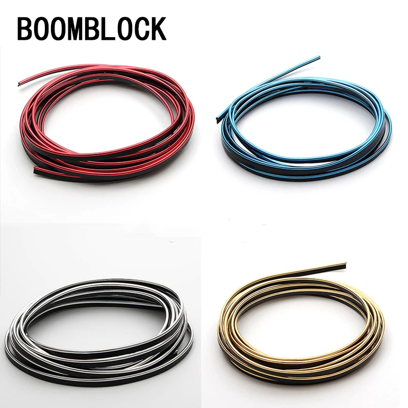 

BOOMBLOCK 5 м 3D Строительная строка для Saab Chevrolet Cruze VW Passat B5 B6 B7 Toyota Corolla 2008 RAV4 аксессуары