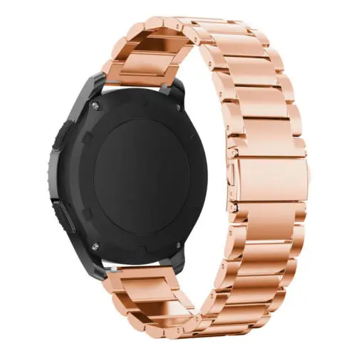 Rose Gold Gear S2 Frontier полосы, CHENGXI Премиум твердые нержавеющая сталь часы полосы браслет ремешок для samsung gear S2 Galaxy часы S2 - Цвет ремешка: Rose Gold