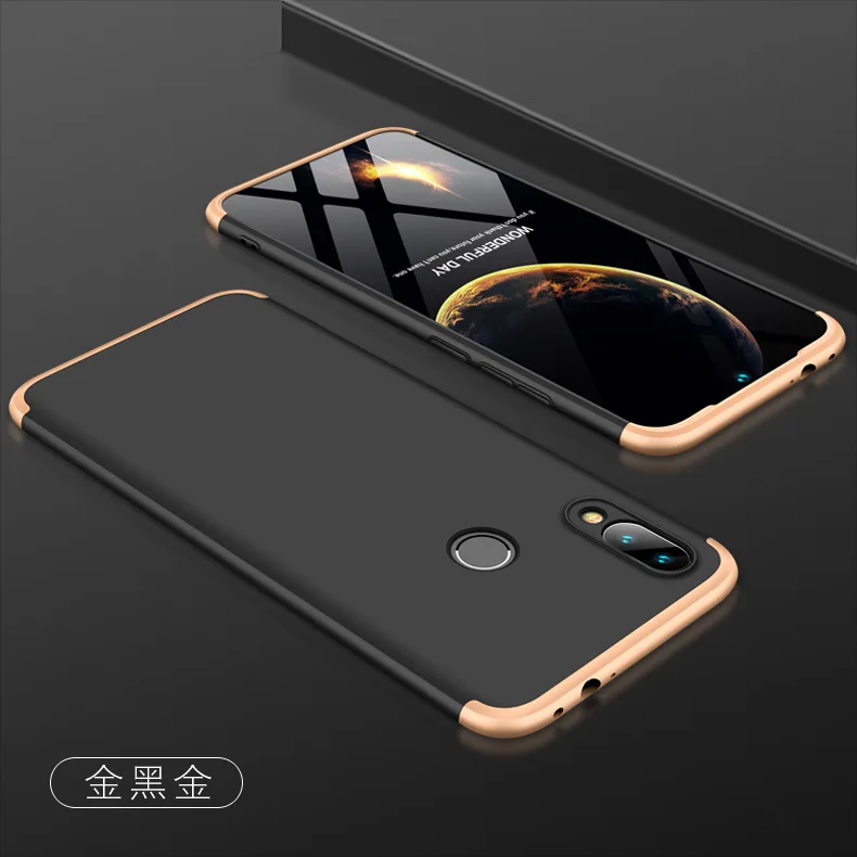 Новый чехол для Xiaomi Redmi Note 7 pro Чехол 3 в 1 дизайн 360 полная защита Fundas | Мобильные