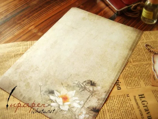 8 шт./партия крафт бумага для письма в китайском стиле|letter paper|writing paperkraft letter paper |