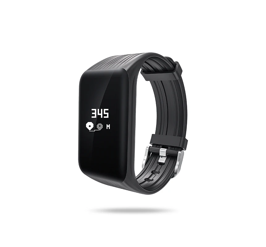 K1 Smart Bluetooth Wreable Watch Sustained Heart Rate Bracelet Wrist Silical Plastic Strap With OLED Screen Waterproof | Электроника