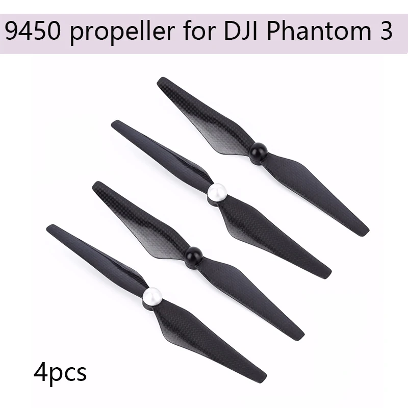 4 шт. прочный Пропеллер из 9450 углеродного волокна для DJI Phantom 3 2 камера