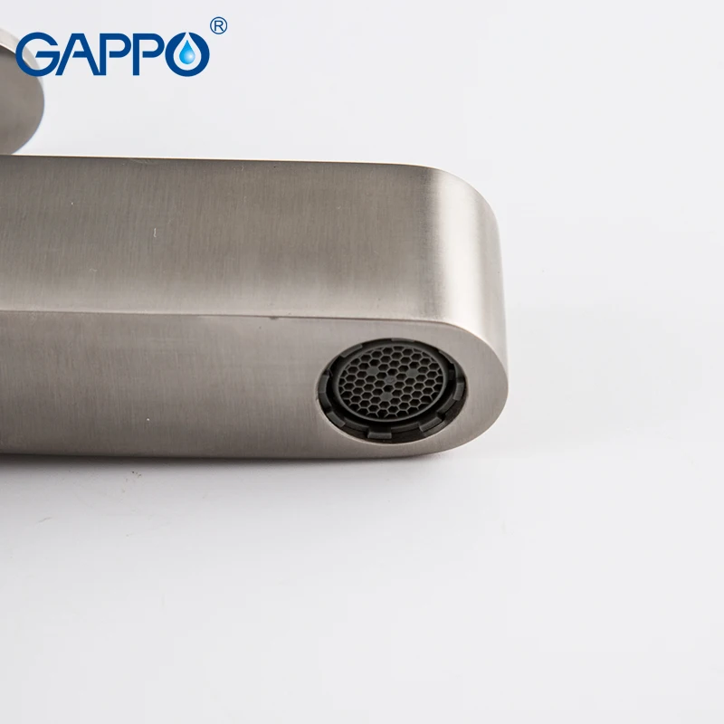 GAPPO смеситель для раковины из нержавеющей стали ванной комнаты кран